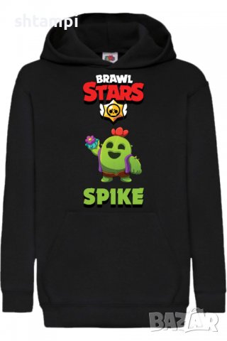Детски Суитчър/Суитшърт Spike 1,Brawl Stars,Игра,Подарък,Изненада,Забавление,Рожден Ден