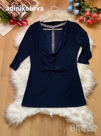 Блуза с гол гръб Orsay, снимка 2 - Блузи с дълъг ръкав и пуловери - 29967498