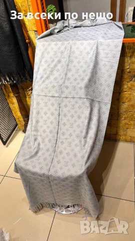 Louis Vuitton Шал 100% Кашмир Луис Витон - Налични Различни Цветове Код SK675, снимка 4 - Шалове - 53128074