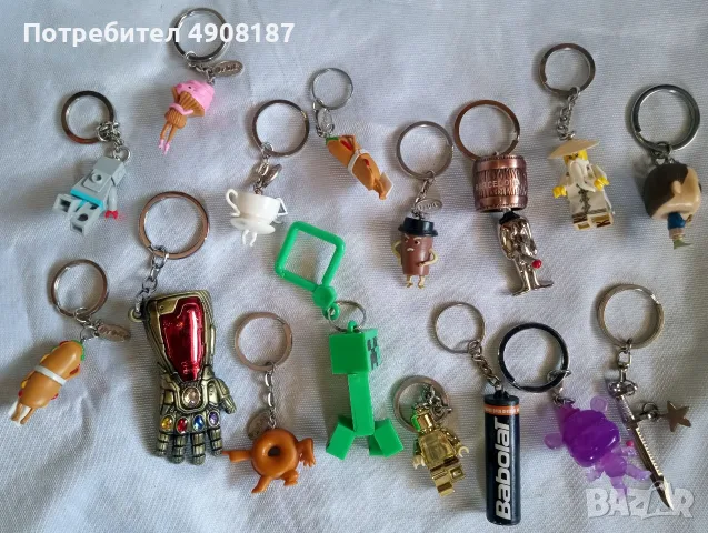 Ексклузивни ключодържатели. 16 броя, снимка 3 - Ключове - 55987036