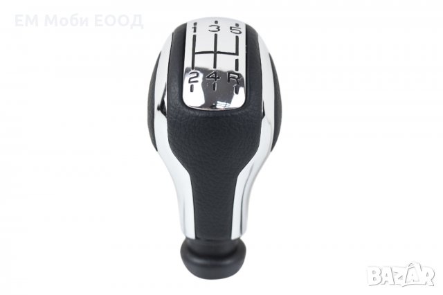 Топка Скоростен Лост Черна Кожа за Пежо Peugeot 207/307/406/407/408 с 5 скорости, снимка 2 - Аксесоари и консумативи - 32207296