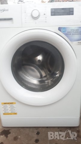 Продавам преден панел с платка за пералня Whirlpool - FWSF61253W, снимка 6 - Перални - 38585393