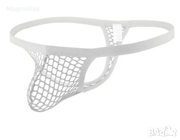 Мъжка Мрежеста Прашка G-string , снимка 2 - Бельо - 39874405