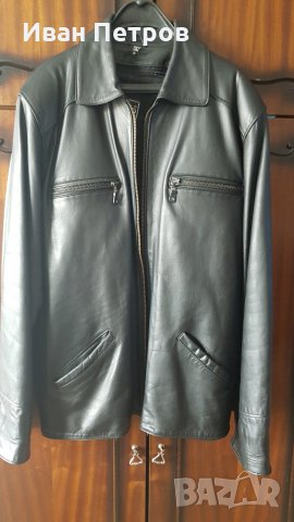 Кожено яке, снимка 2 - Якета - 30793740