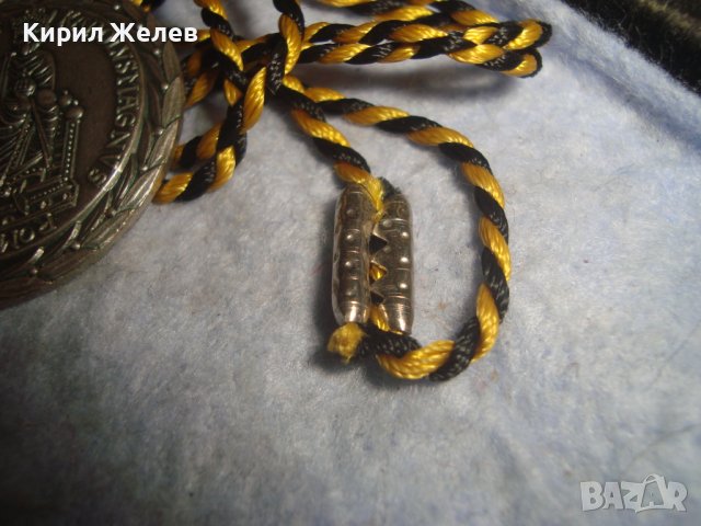 СТАР КРАЛСКИ НЕМСКИ ПОСРЕБРЕН РЯДЪК КРАСИВ КОЛЕКЦИОНЕРСКИ МЕДАЛ с ШНУРЧЕ 30634, снимка 7 - Антикварни и старинни предмети - 37954907