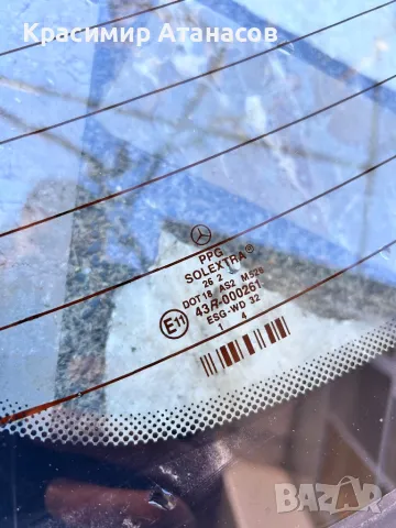 Задно стъкло за Мерцедес Е-класа W211.Седан.2002-2007г, снимка 3 - Части - 48419207