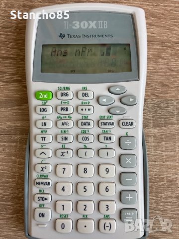 Texas Instruments калкулатор, снимка 2 - Друга електроника - 30135782