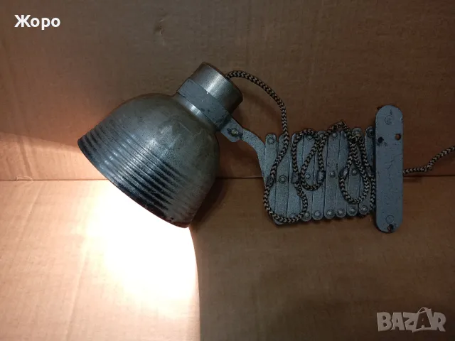 разтегателна промишлена лампа с рефлектор, снимка 7 - Други ценни предмети - 48117783