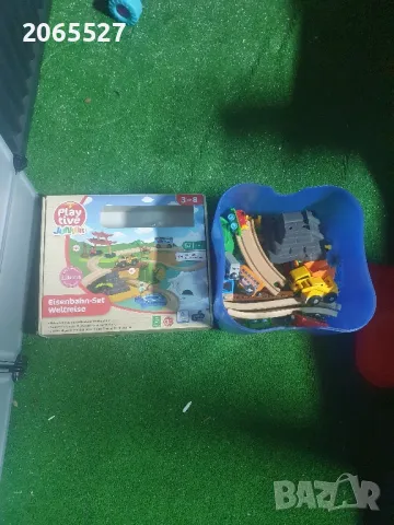 две дървени  писти за влакчета, снимка 2 - Образователни игри - 48357482