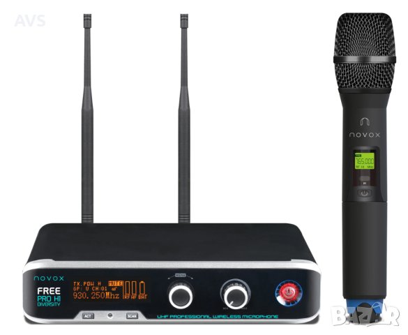 Безжичен микрофон NOVOX FREE PRO H1D, снимка 1