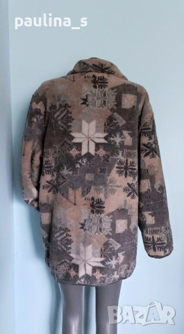 Два различни броя / Топло палто от полар тип teddy bear "L. L. Bean" и Италианско , снимка 18 - Палта, манта - 30408485