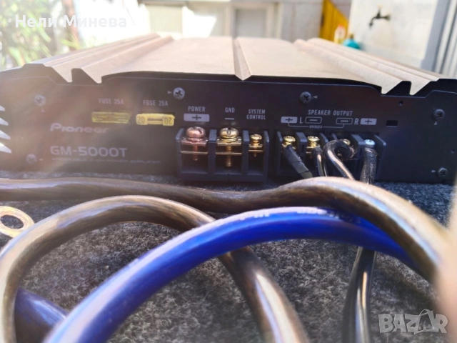 СПЕШНО!!!Двойна бас каса Pioneer TS-W300R+усилвател, снимка 4 - Тонколони - 52490021