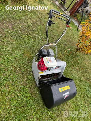 Роторна цилиндрична косачка със самоход и кош LawnMaster 500 TwinDrive