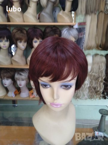 Олекотена перука с монофиламент, снимка 1 - Аксесоари за коса - 30093665