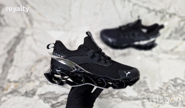 Puma спортни черни мъжки маратонки , снимка 8 - Маратонки - 51149273