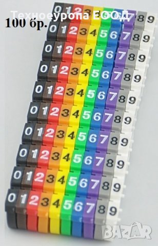 Цифри / маркери за кабели, снимка 3 - Кабели - 31972793