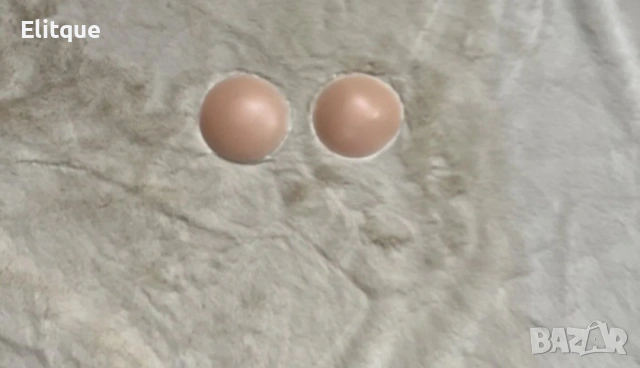 Самозалепващи силиконови лепенки за зърна – 7 см, снимка 2 - Други - 53332682