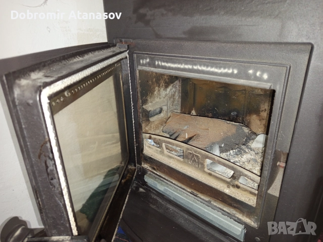 Продавам,чугунена печка на дърва тип Камина., снимка 6 - Отоплителни печки - 51617461
