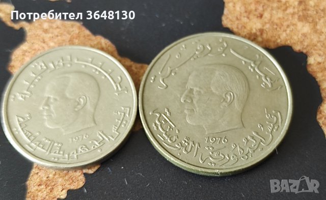 Монети Тунис, снимка 12 - Нумизматика и бонистика - 44356173