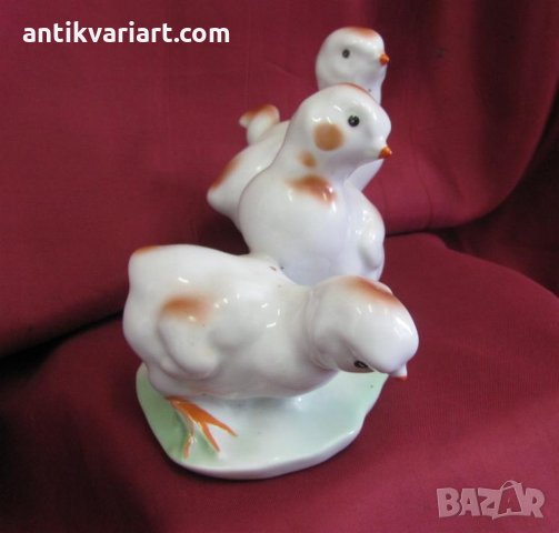 Винтич Порцеланова Фигурка Маркирана, снимка 2 - Антикварни и старинни предмети - 31663741