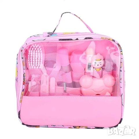 Бебешки детски хигиенен комплект, несесер с аксесоари за бебе, снимка 2 - Други - 52208569