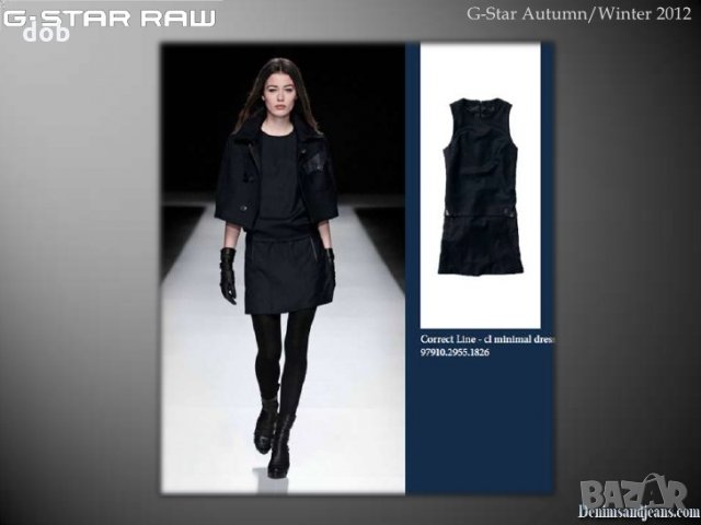 Нова рокля G star Minimal Dress, оригинал , снимка 4 - Рокли - 30935012