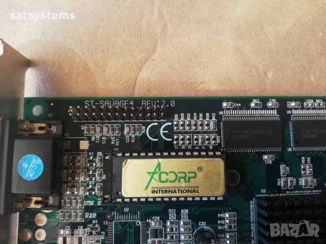 Видео карта Acorp ST-Savage 4 (86c395) 16MB SDR 64bit AGP, снимка 6 - Видеокарти - 37915935