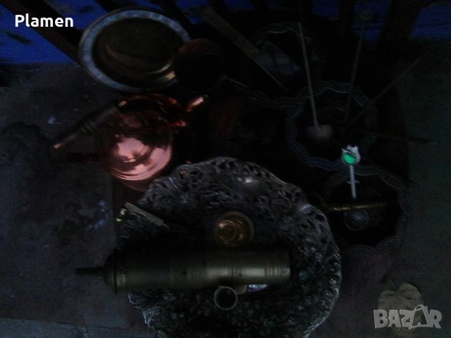 Лот 5 от медни и месингови предмети, снимка 1