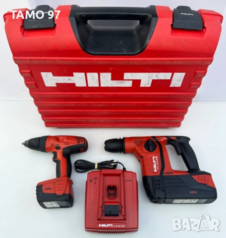 Hilti TE 6-A36 Акумулаторен перфоратор и Hilti SF 144-A винтоверт