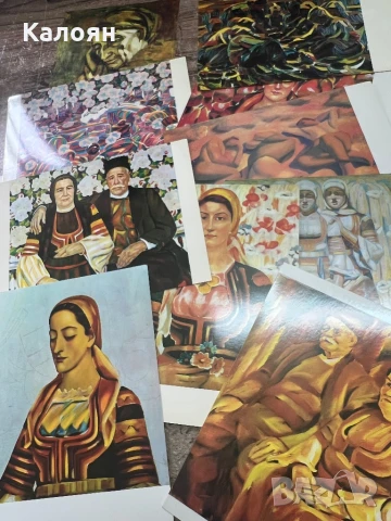 Албум с картички на художника Владимир Димитров Майстора , снимка 6 - Други - 51211367