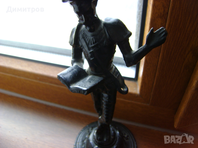 Фигура ДОН КИХОТ Чугун  СССР, снимка 3 - Антикварни и старинни предмети - 44693084
