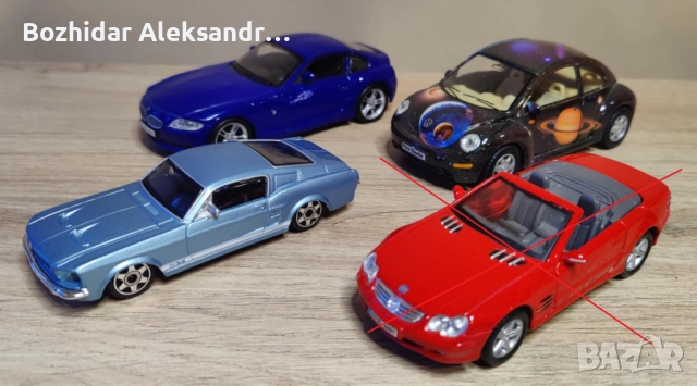 Колички с различен мащаб Welly, Bburago и други, снимка 2 - Колекции - 41905391