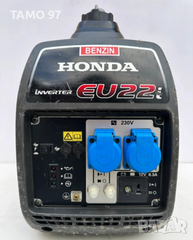 Honda EU 22 i - Монофазен инверторен бензинов генератор 2.2 kW, снимка 3 - Генератори - 54259331