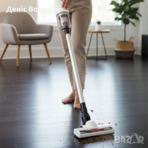 Висококачествена безжична прахосмукачка Tilihome Cordless Vacuum Cleaner – пълна свобода при почиств, снимка 3 - Прахосмукачки - 52435824