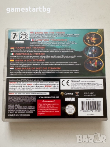 Crash Of Titans за Nintendo DS/3DS, снимка 2 - Игри за Nintendo - 51780157