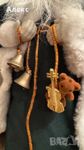 Порцеланов стар голям Дядо Мраз– връх за елха., снимка 7 - Антикварни и старинни предмети - 52541875