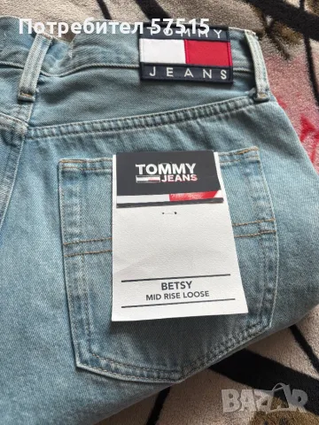 Нов ,с етикети ,чифт дънки Tommy Jeans, снимка 5 - Дънки - 49647599