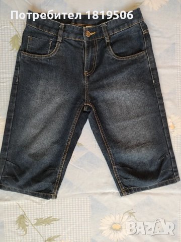 детски къси дънки за момче 146-152 см
