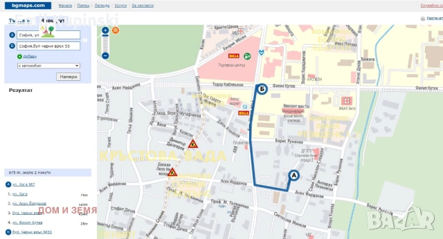 Дава под Наем 2-СТАЕН град София, Кръстова вада, снимка 5 - Апартаменти - 52817492