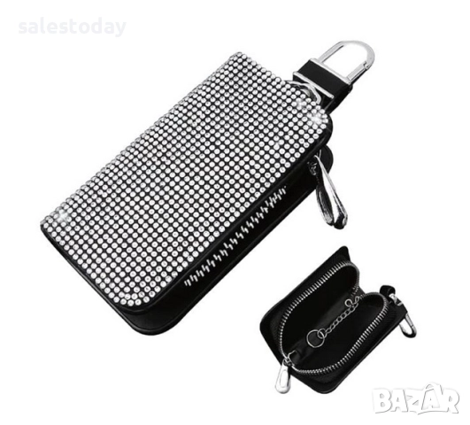 Калъф за ключове с камъни