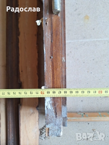 Дървени интериорни врати с каси, снимка 3 - Интериорни врати - 52354150