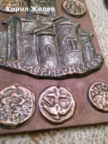 Картина стара медна 15610, снимка 6 - Колекции - 29208124