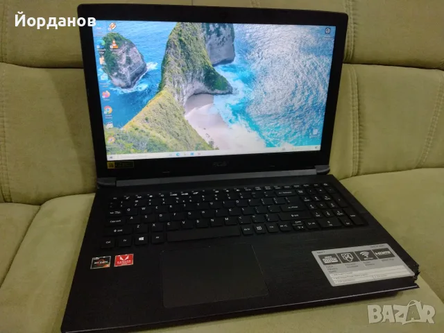 Acer Aspire 3 15.6''Led/ Ryzen 3-2200U/4gb.ram./256ssd., снимка 13 - Лаптопи за работа - 56010255