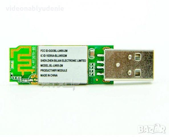 Универсален Мини USB2 WiFi Wlan 802.11 B/G/N Безжичен Адаптер за NVR/DVR/XVR Автомобил GPS Навигация, снимка 4 - Мрежови адаптери - 29954599