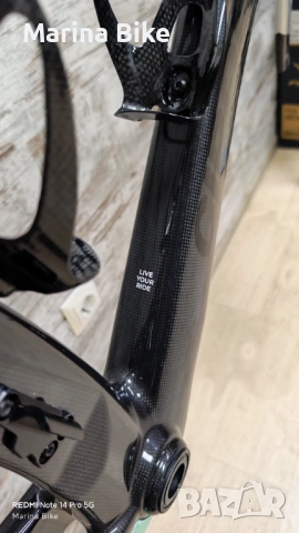 Карбонова аеро шосейна рамка Cipollini RB1K The One Rim | M, снимка 10 - Части за велосипеди - 53028468