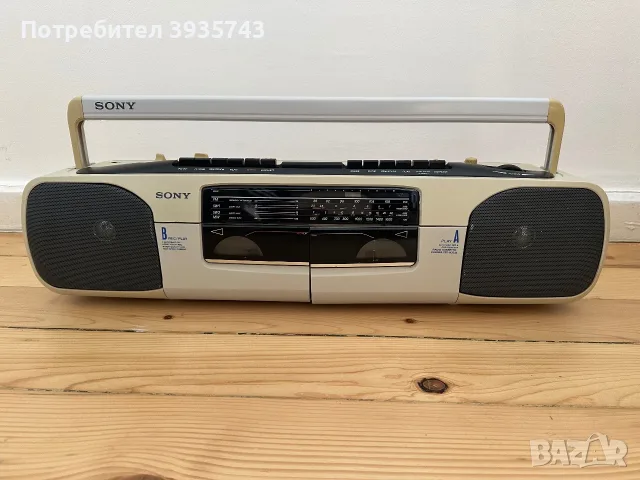 SONY CFS - W303S Japan , снимка 5 - Радиокасетофони, транзистори - 56382181