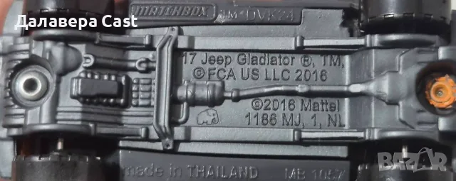1/64 17 Jeep Gladiator Matchbox , снимка 2 - Колекции - 55881056