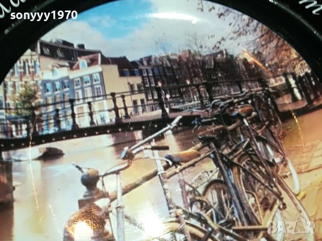 AMSTERDAM 14СМ ПЕПЕЛНИК МЕТАЛ 1103231945, снимка 4 - Колекции - 39964961