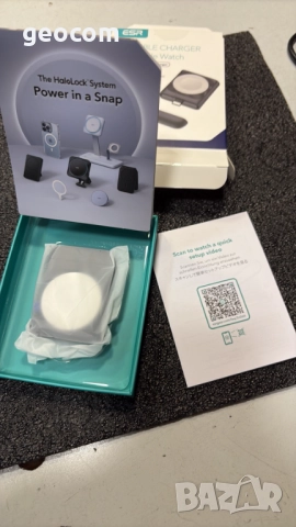 ESR преносимо магнитно зарядно за Apple iWatch/AirPods , снимка 3 - Друга електроника - 52544229