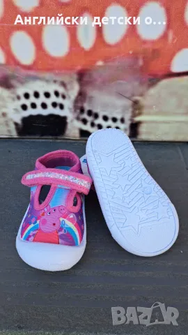 Английски детски кецки с Pepa Pig, снимка 8 - Детски гуменки - 49373318